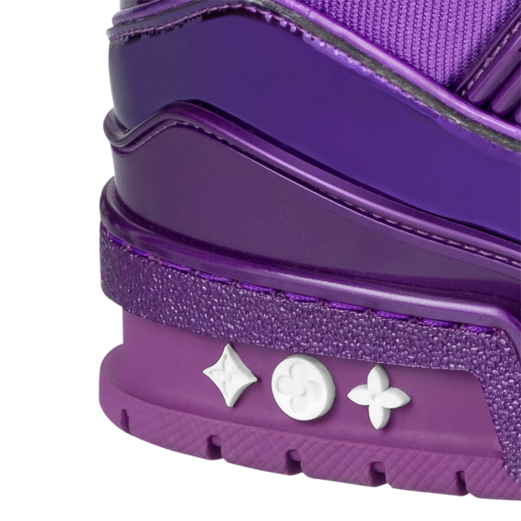 LV Trainer Sneaker Purple