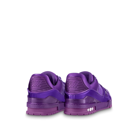 LV Trainer Sneaker Purple