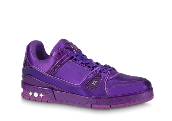 LV Trainer Sneaker Purple