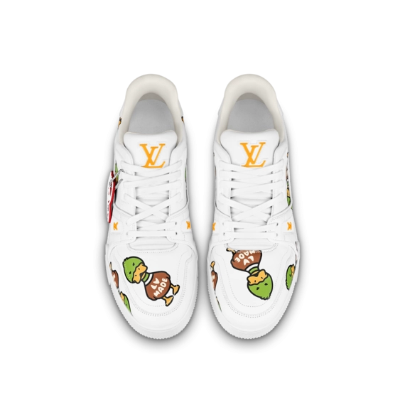 LV Trainer sneaker White